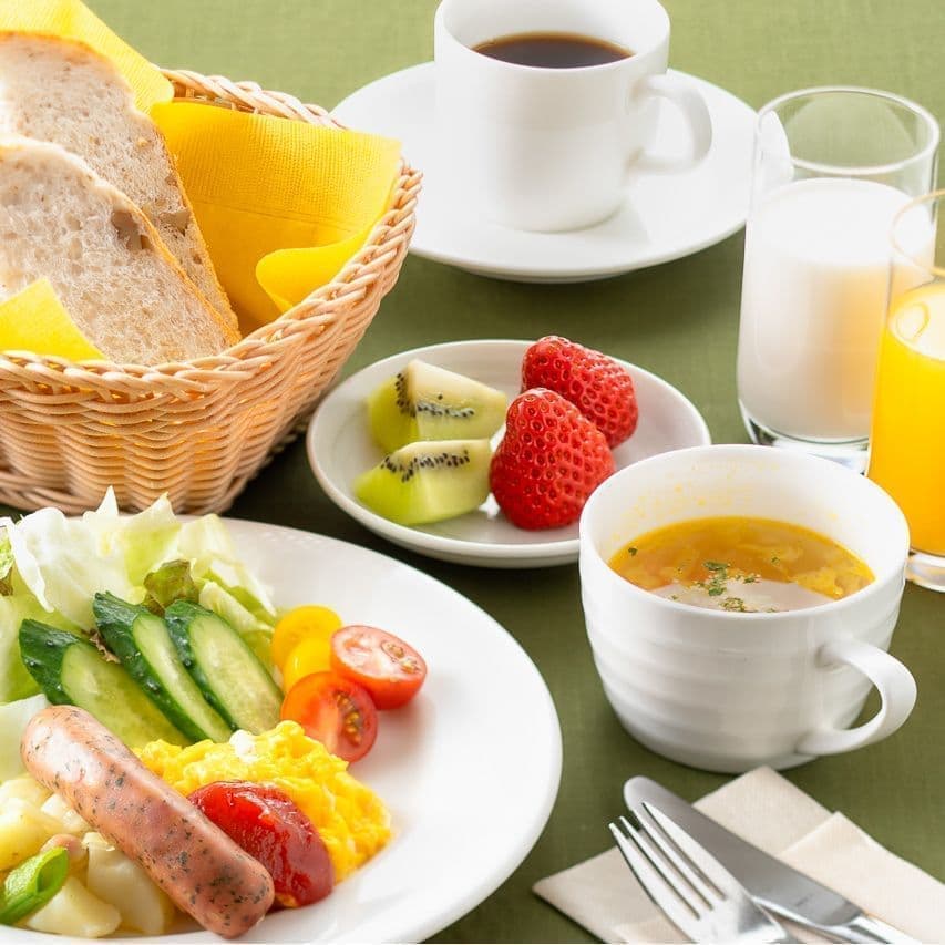 遊々舎の朝食例