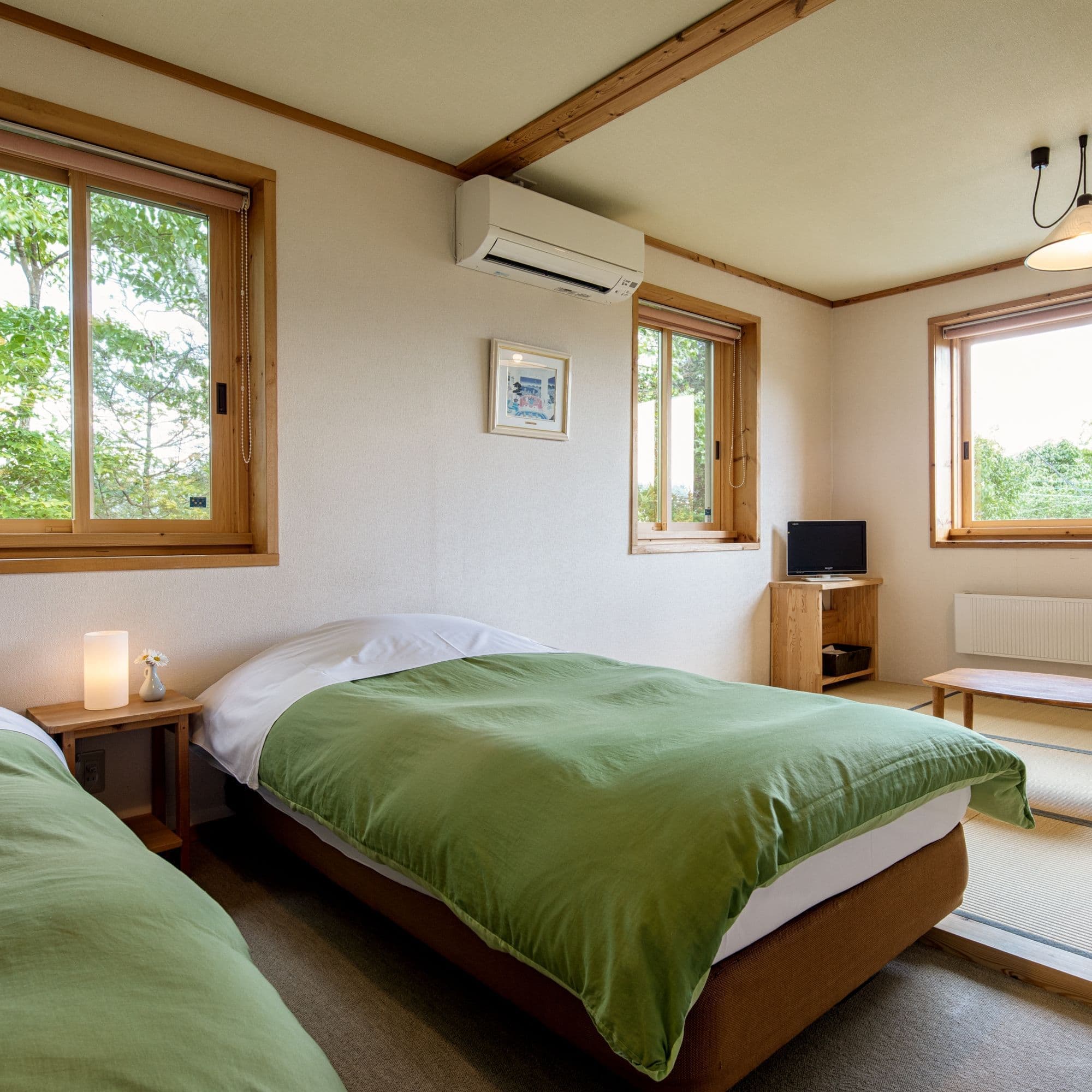 明るいゲストルーム紹介