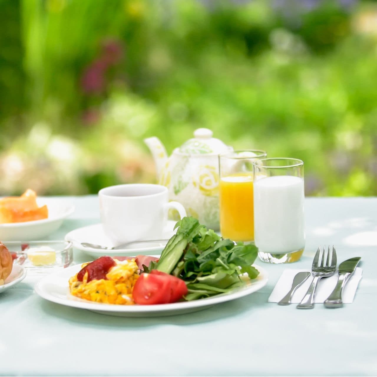 遊々舎の朝食例